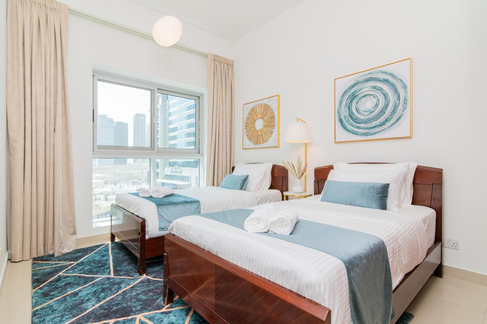 Dubai Marina,Jbr -Luxurious 2 Bedroom King Suite ภายนอก รูปภาพ